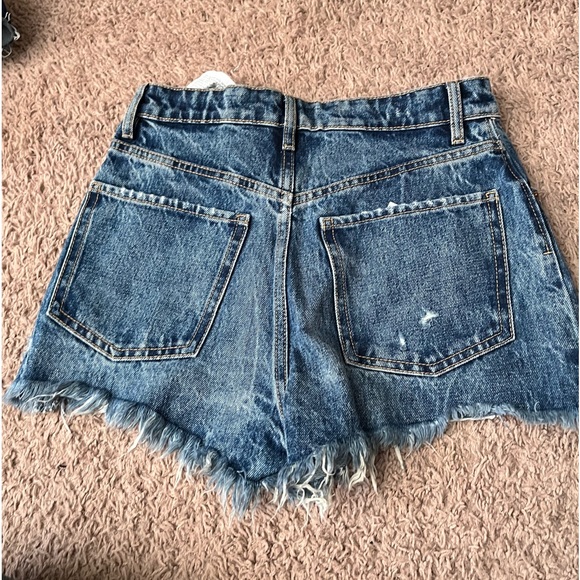 Zara Shorts Zara Jean Shorts Size 2 Poshmark